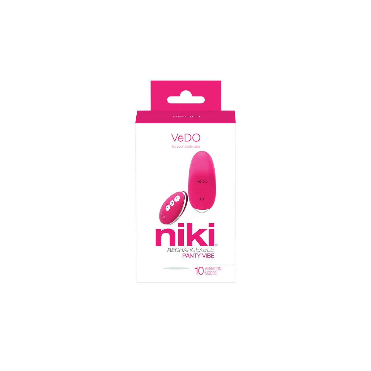 VeDO Niki Panty Vibe - Pink - GreatEagleInc