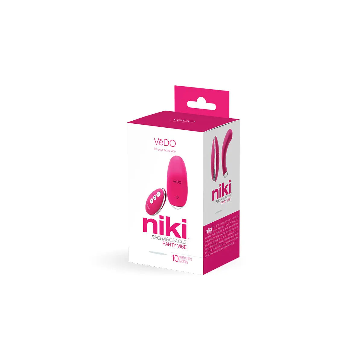 VeDO Niki Panty Vibe - Pink - GreatEagleInc