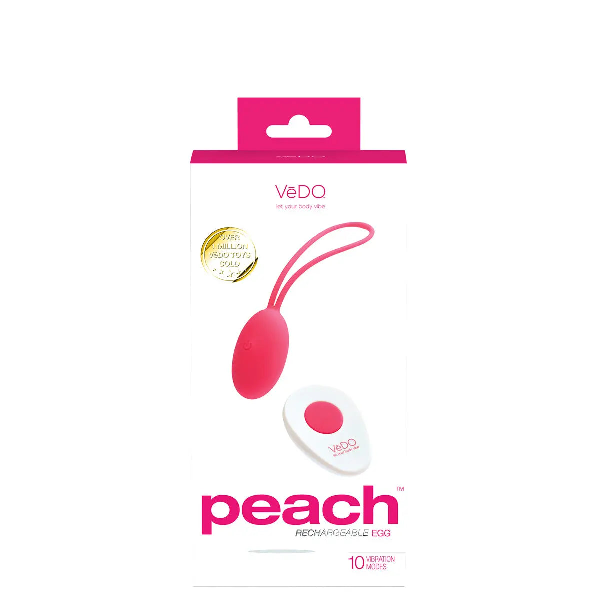 VeDO Peach Egg  - Pink VeDO