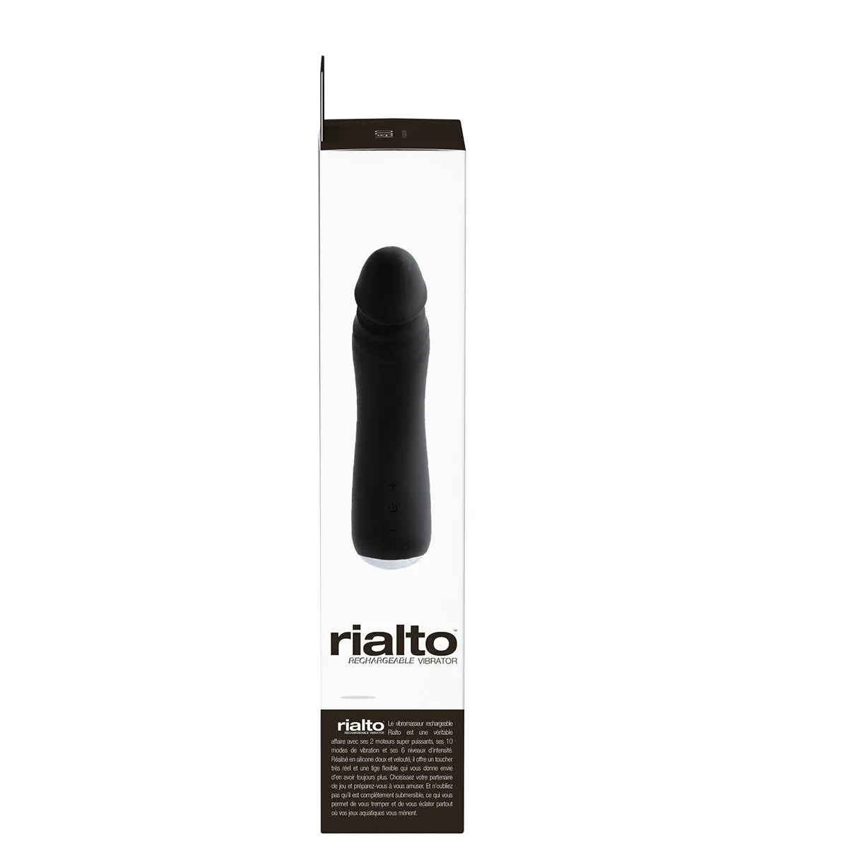 VeDO Rialto Vibrator - Black Pearl - GreatEagleInc