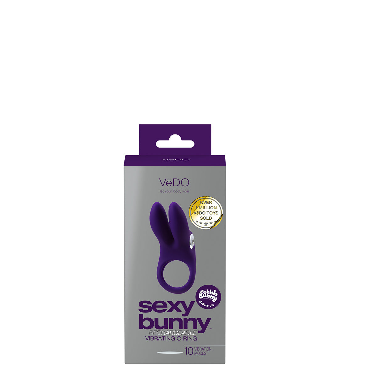 VeDO Sexy Bunny C-Ring - Purple VeDO
