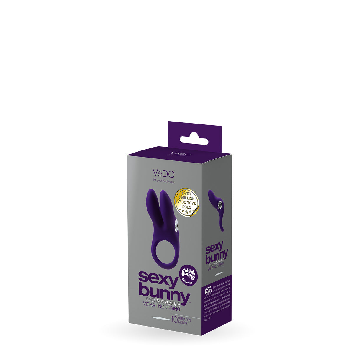 VeDO Sexy Bunny C-Ring - Purple VeDO