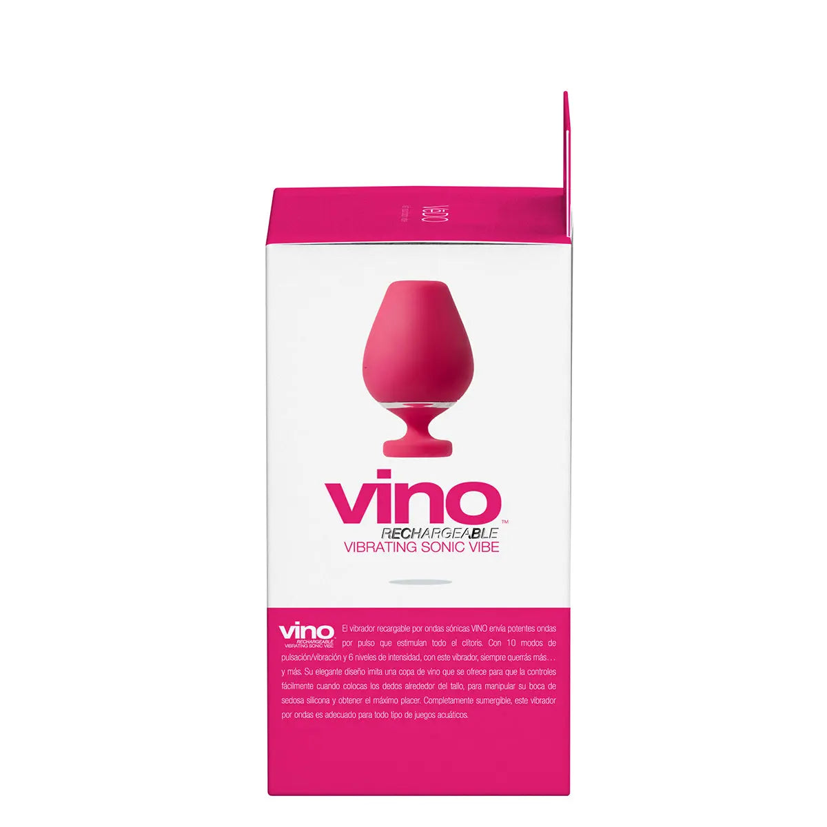 VeDO Vino Vibrating Sonic Vibe - Pink VeDO