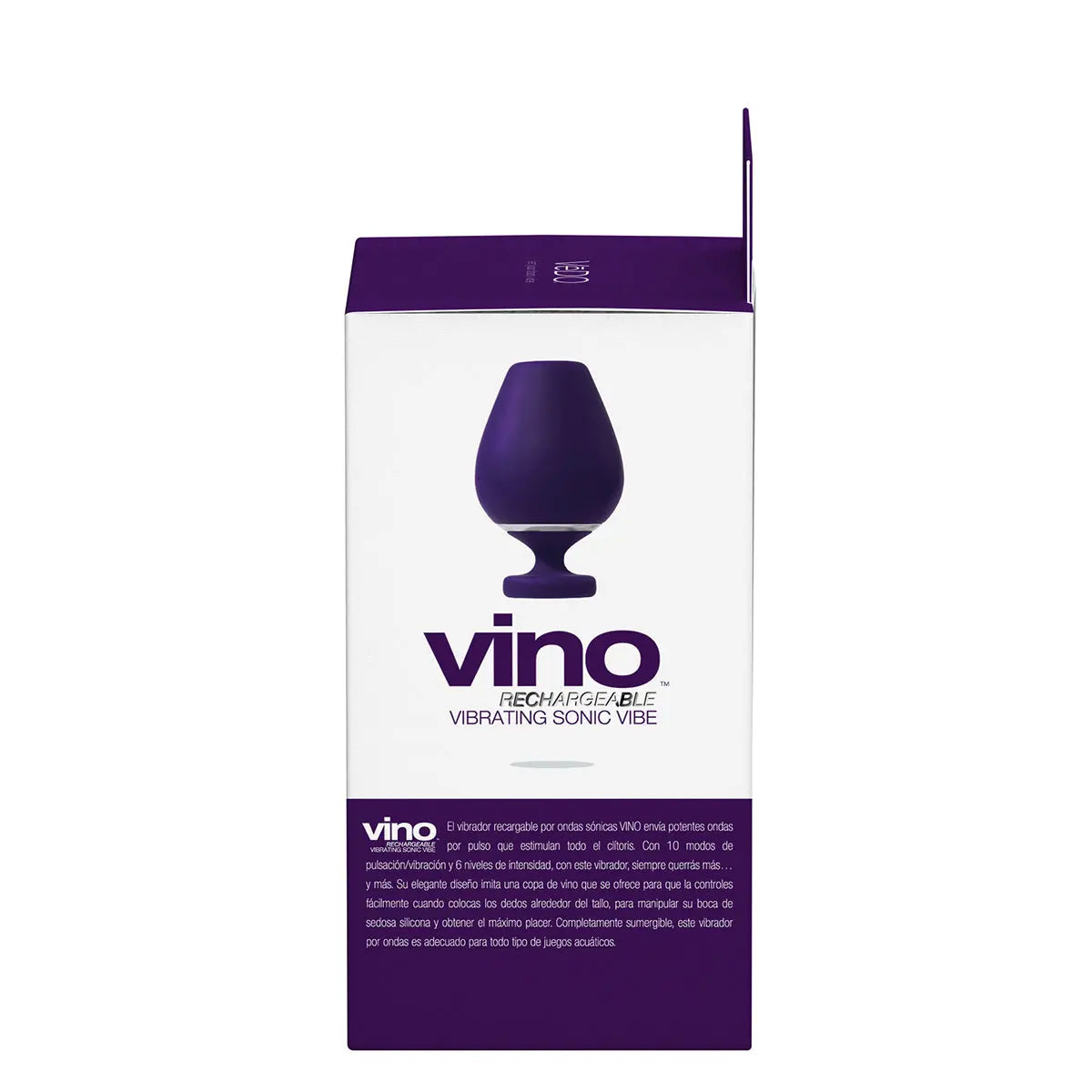 VeDO Vino Vibrating Sonic Vibe - Purple VeDO