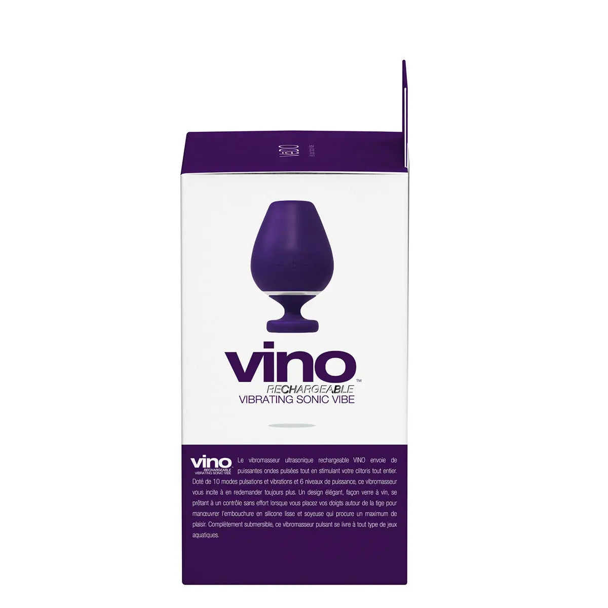 VeDO Vino Vibrating Sonic Vibe - Purple VeDO