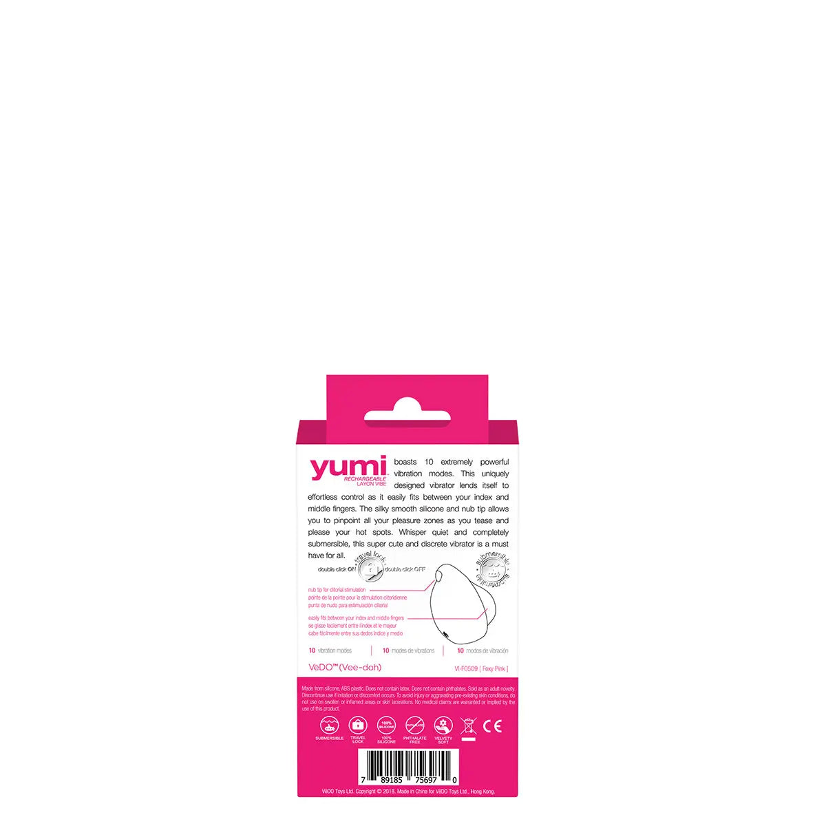 VeDO Yumi Finger Vibe - Pink VeDO