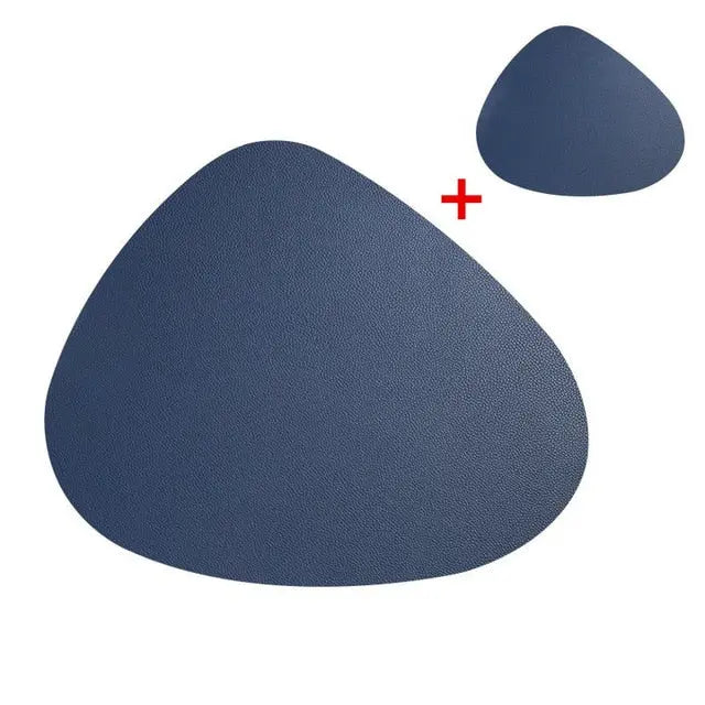 Vegan Leather Placemat and Coaster Cocus Pocus
