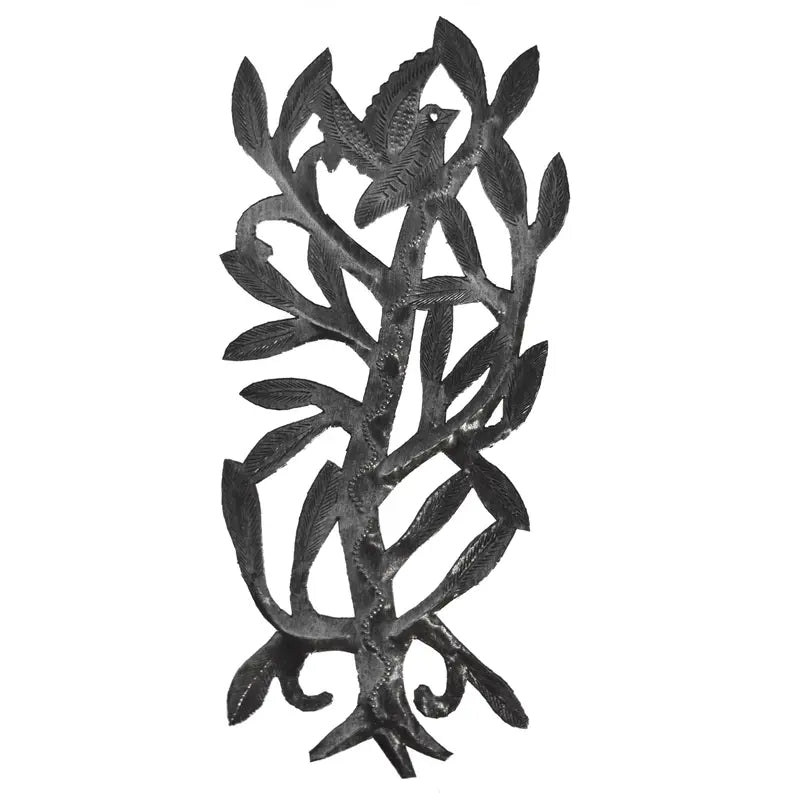 Vertical Birds in Tree #4 Le Primitif Galleries
