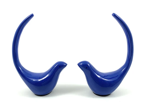 Vibhsa Bluebird of Happiness Set of 2 Figurines (4"H) Classy R Us LLC