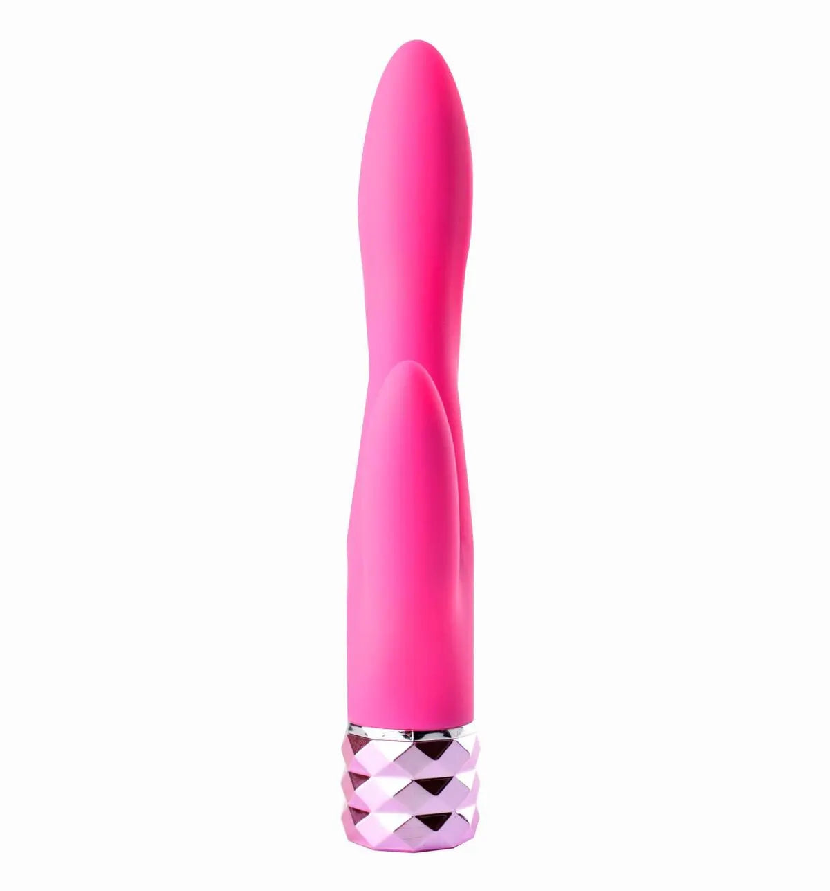 Victoria Rechargeable Silicone Dual Vibe Neon Pink Maia Toys
