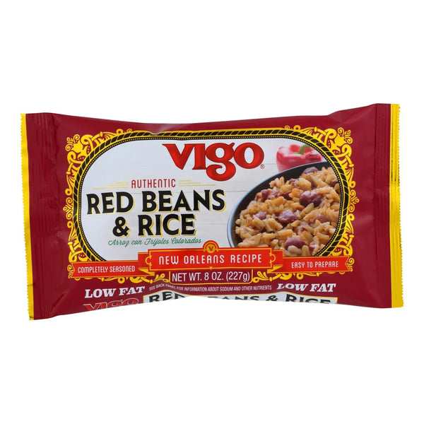 Vigo Red Beans And Rice - Case Of 12 - 8 Oz. Vigo