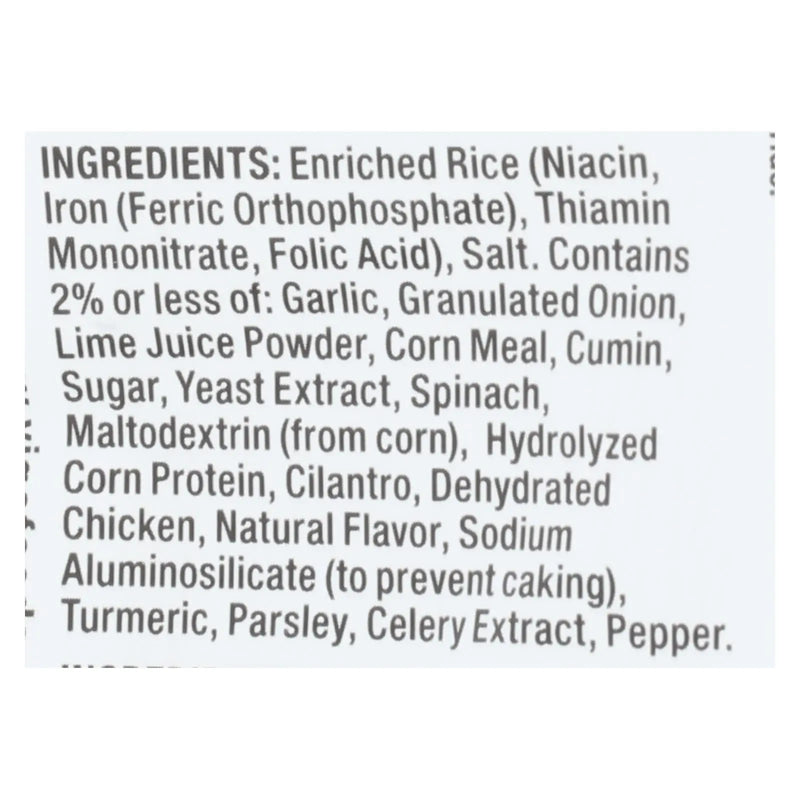 Vigo - Rice Cilantro Lime - Case Of 12 - 8 Oz Vigo