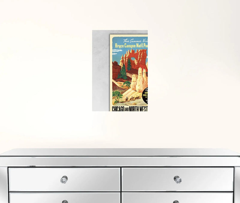 Vintage 1920S Adirondack Mountains Unframed Print Wall Art Homeroots Home Decor
