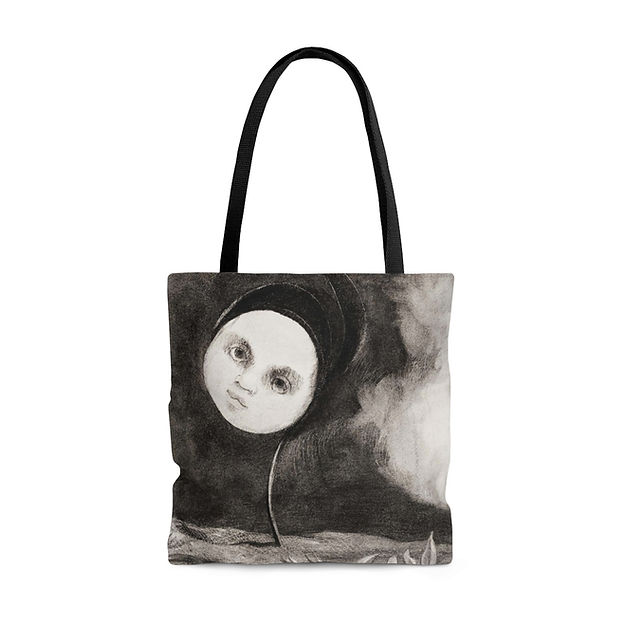 Vintage Gothic - The Haunted Soul - Tote Bags Fantasia Moon