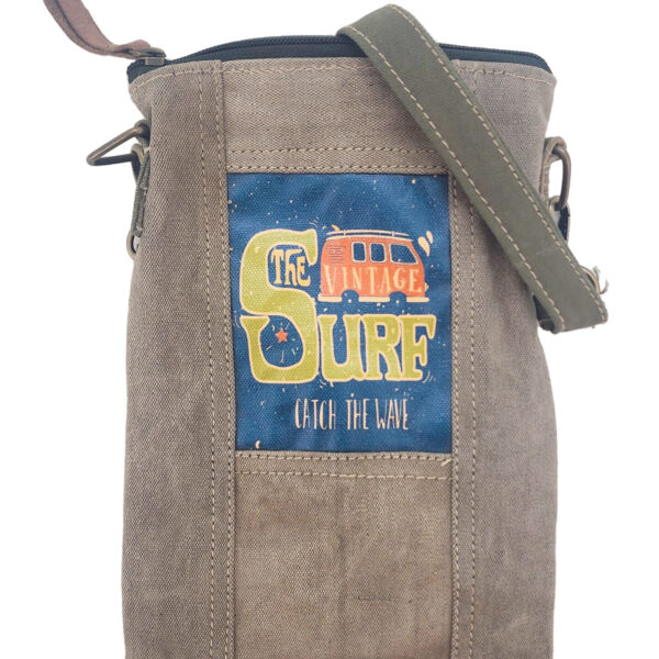Vintage Surf Recycled Tent Small Crossbody Vintage Addiction