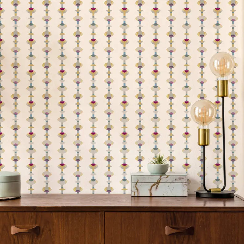 Vinyl Canvas Peel & Stick Wallpaper Panel SBC-LTD