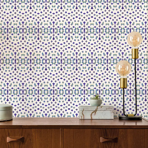 Vinyl Canvas Peel & Stick Wallpaper Panel SBC-LTD