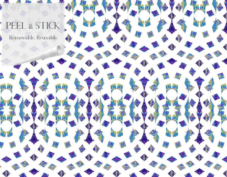 Vinyl Canvas Peel & Stick Wallpaper Panel SBC-LTD
