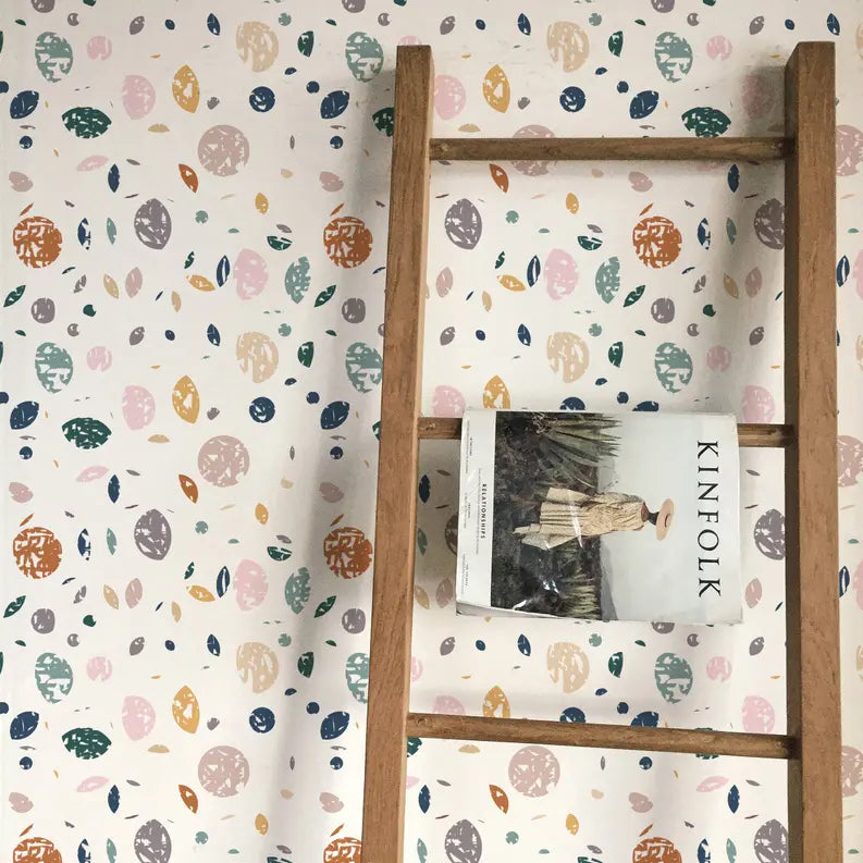 Vinyl Canvas Peel & Stick Wallpaper Panel SBC-LTD