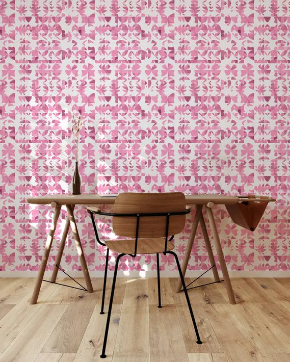 Vinyl Canvas Peel & Stick Wallpaper Panel SBC-LTD