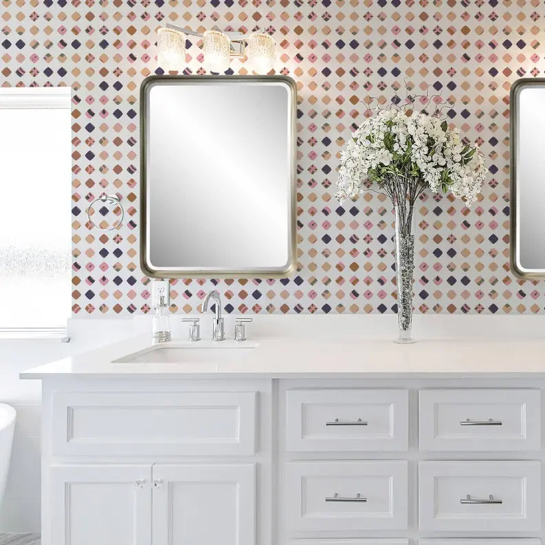 Vinyl Canvas Peel & Stick Wallpaper Panel SBC-LTD