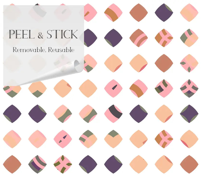 Vinyl Canvas Peel & Stick Wallpaper Panel SBC-LTD