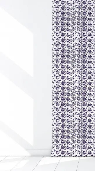 Vinyl Canvas Peel & Stick Wallpaper Panel SBC-LTD
