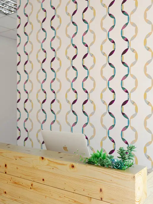 Vinyl Canvas Peel & Stick Wallpaper Panel SBC-LTD