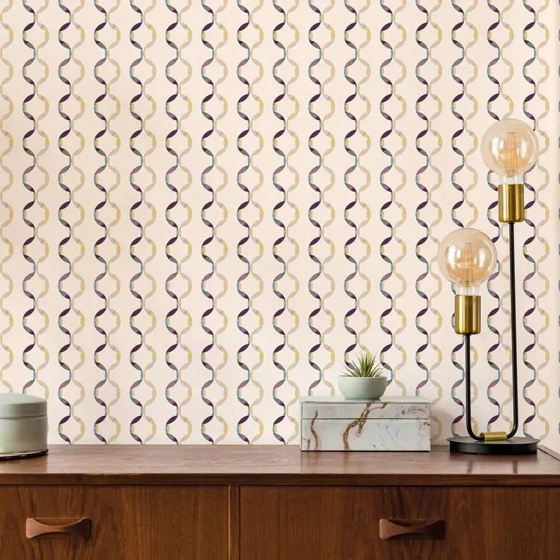 Vinyl Canvas Peel & Stick Wallpaper Panel SBC-LTD