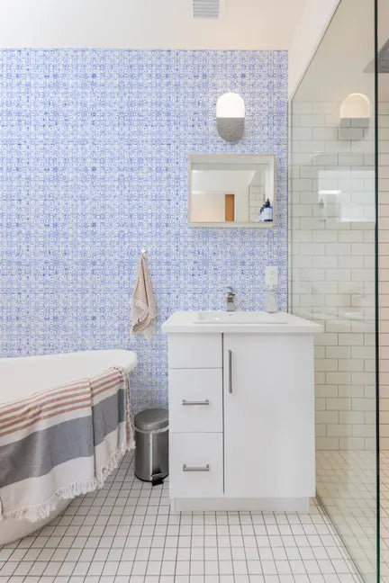 Vinyl Canvas Peel & Stick Wallpaper Panel SBC-LTD