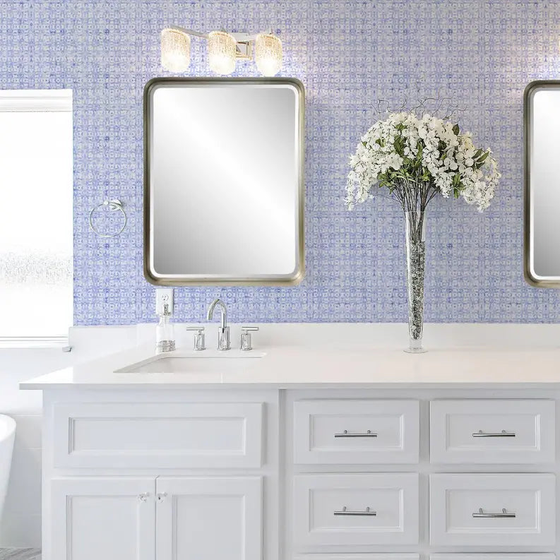 Vinyl Canvas Peel & Stick Wallpaper Panel SBC-LTD