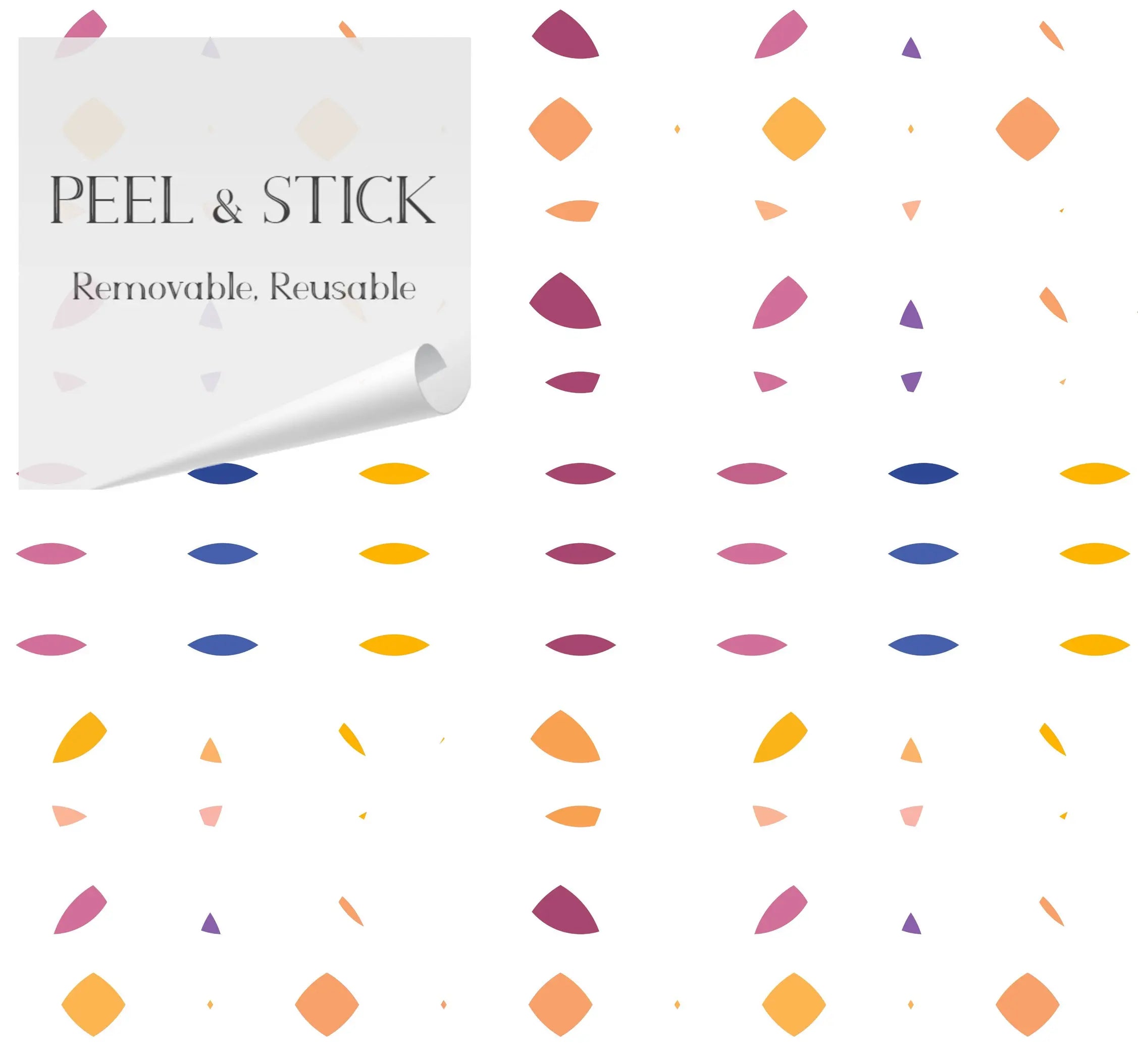 Vinyl Canvas Peel & Stick Wallpaper Panel SBC-LTD