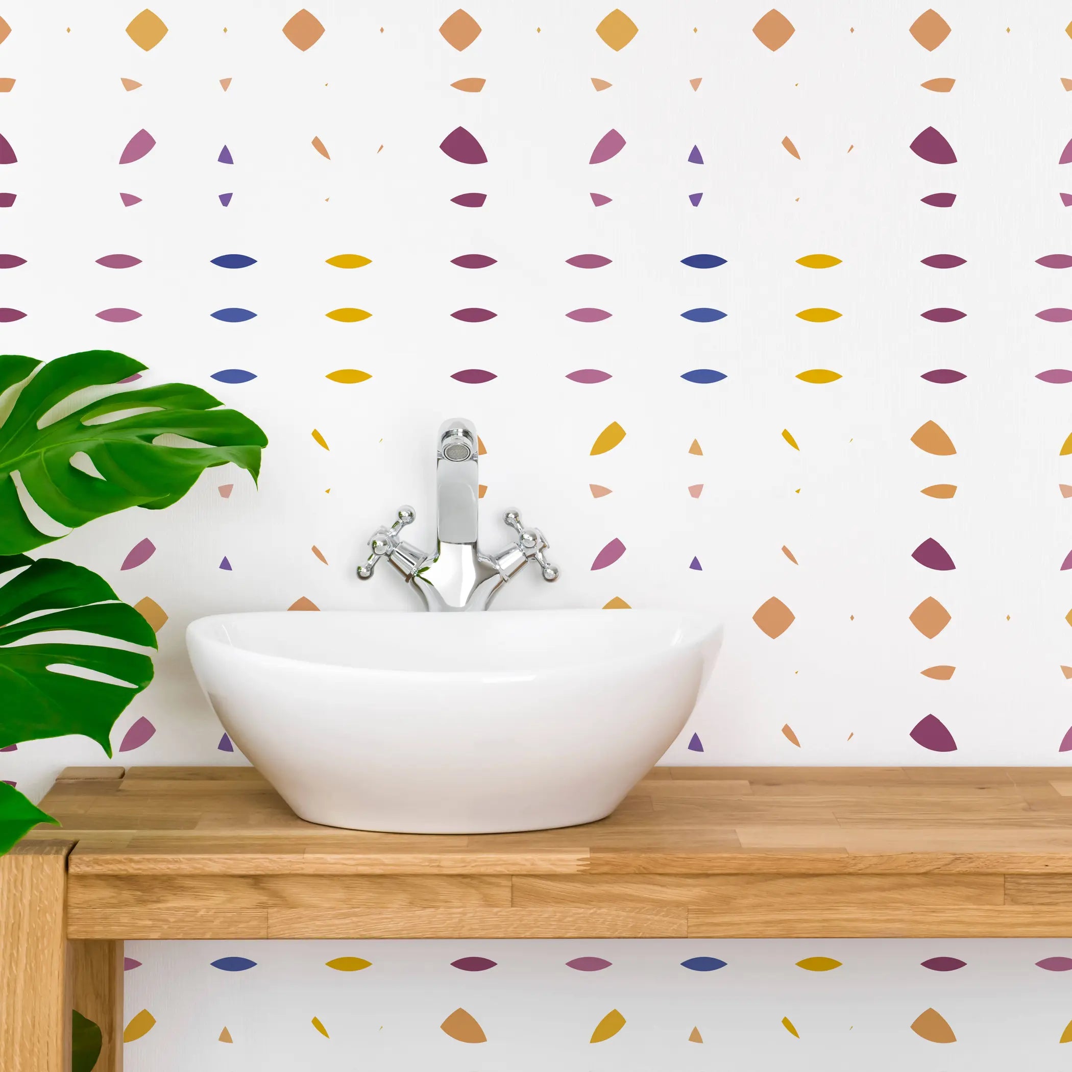 Vinyl Canvas Peel & Stick Wallpaper Panel SBC-LTD