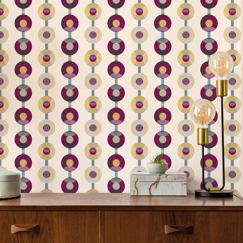 Vinyl Canvas Peel & Stick Wallpaper Panel SBC-LTD