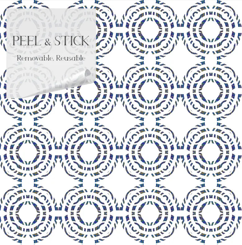 Vinyl Canvas Peel & Stick Wallpaper Panel SBC-LTD