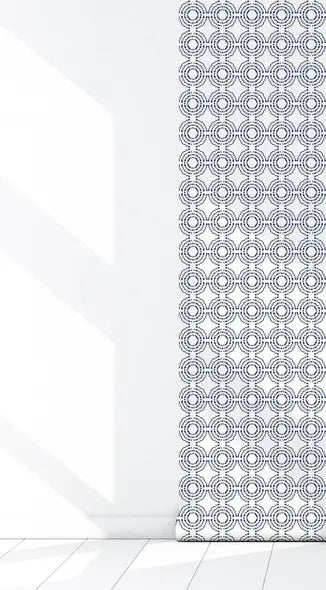 Vinyl Canvas Peel & Stick Wallpaper Panel SBC-LTD