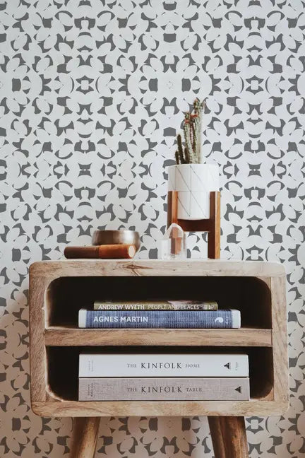 Vinyl Canvas Peel & Stick Wallpaper Panel SBC-LTD