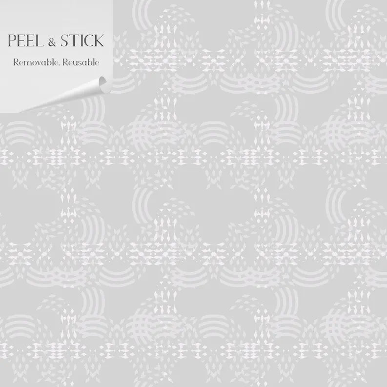 Vinyl Canvas Peel & Stick Wallpaper Panel SBC-LTD