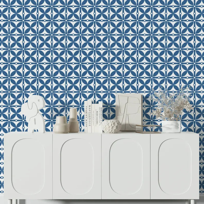 Vinyl Canvas Peel & Stick Wallpaper Panel SBC-LTD