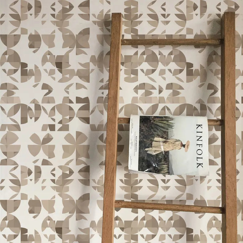 Vinyl Canvas Peel & Stick Wallpaper Panel SBC-LTD