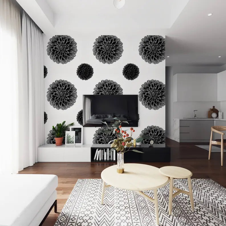 Vinyl Canvas Peel & Stick Wallpaper Panel SBC-LTD