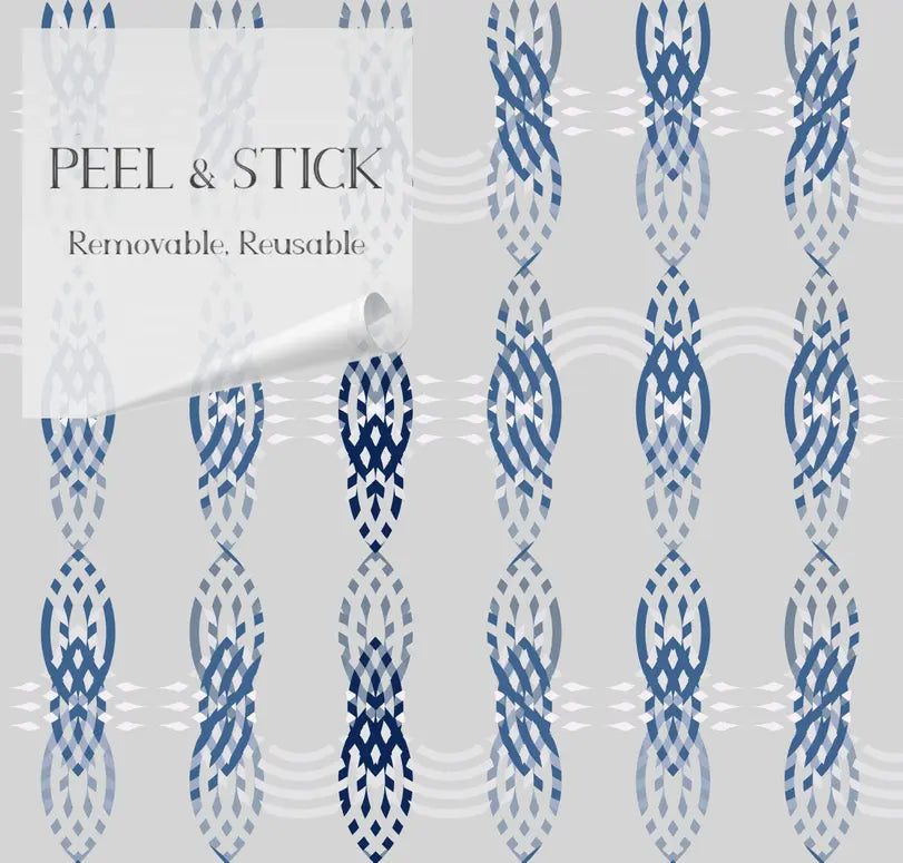 Vinyl Canvas Peel & Stick Wallpaper Panel SBC-LTD