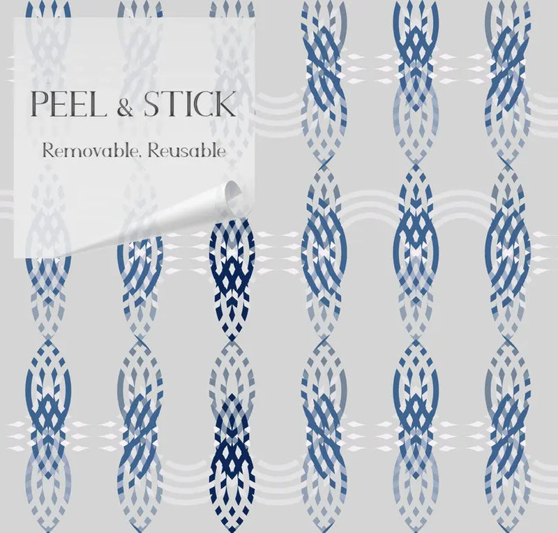 Vinyl Canvas Peel & Stick Wallpaper Panel SBC-LTD