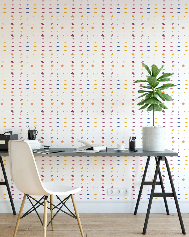 Vinyl Canvas Peel & Stick Wallpaper Panel SBC-LTD