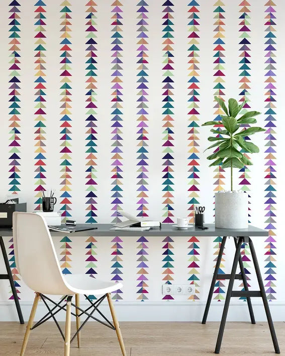 Vinyl Canvas Peel & Stick Wallpaper Panel SBC-LTD