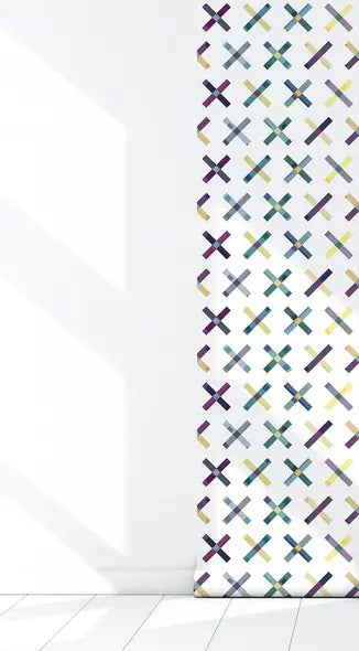 Vinyl Canvas Peel & Stick Wallpaper Panel SBC-LTD