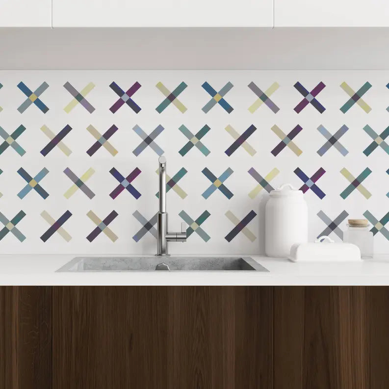 Vinyl Canvas Peel & Stick Wallpaper Panel SBC-LTD
