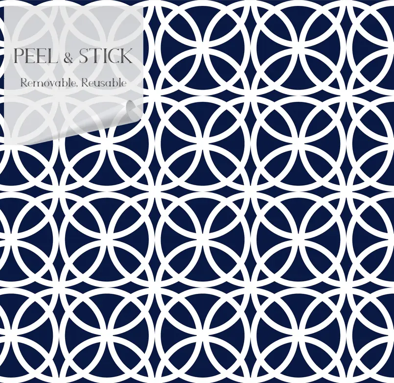 Vinyl Canvas Peel & Stick Wallpaper Panel SBC-LTD