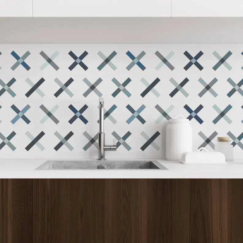 Vinyl Canvas Peel & Stick Wallpaper Panel SBC-LTD