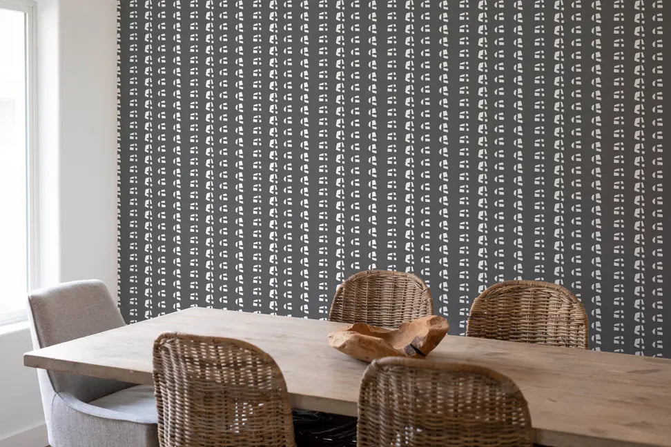Vinyl Canvas Peel & Stick Wallpaper Panel SBC-LTD